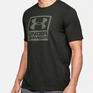 Under Armour Branded Crop SS T-Shirt Dark Green M
